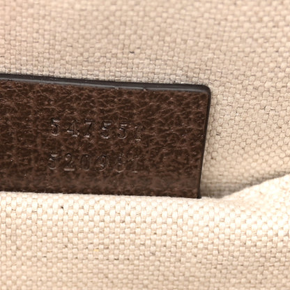 Gucci GG Supreme Monogram Equestrian Web Small Ophidia Tote Bag Beige Multicolor New Acero 7 of 10