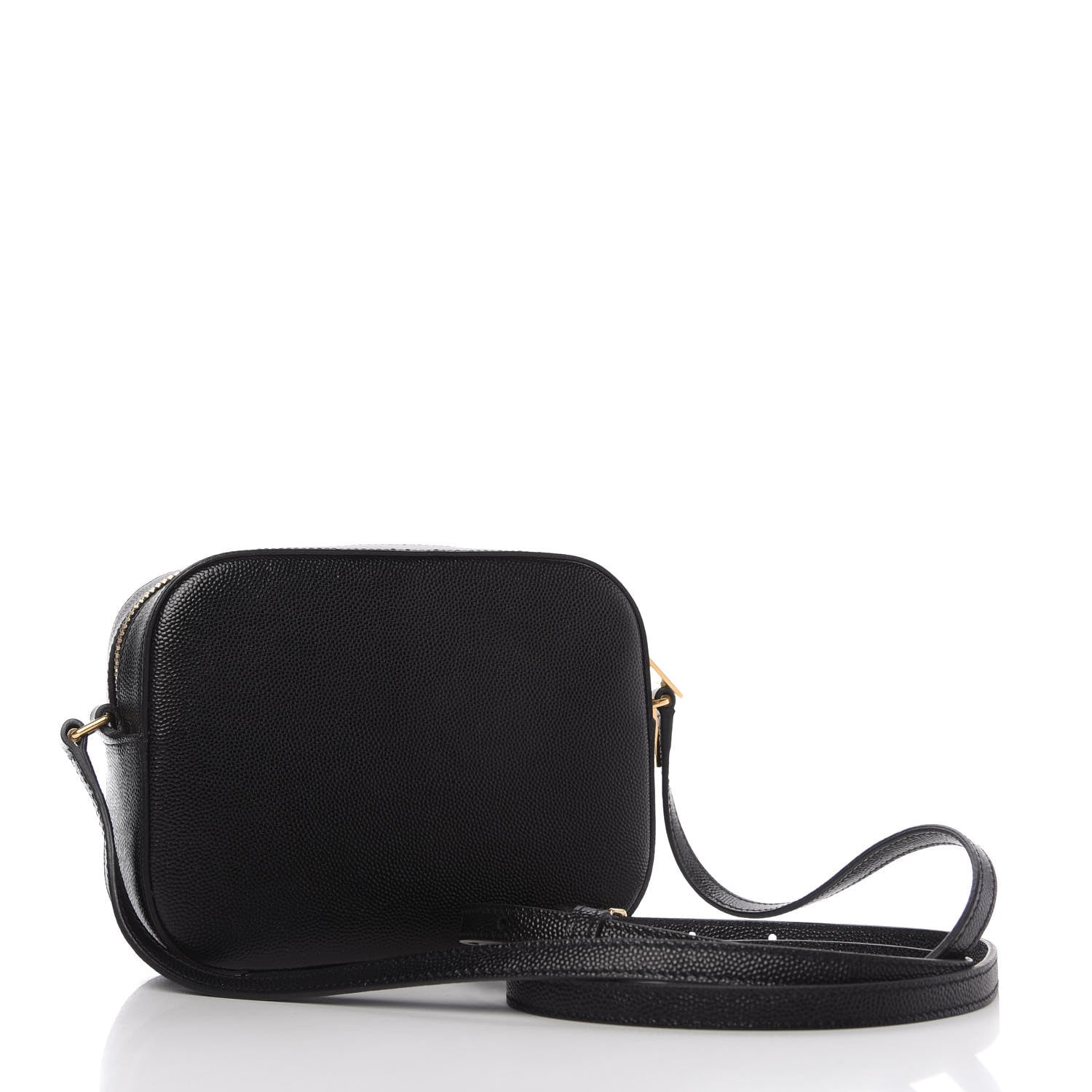 Saint Laurent Grain De Poudre Small Classic Monogram Camera Bag Black 3 of 9