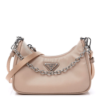 Prada Tessuto Nylon Saffiano Mini Re-Edition 2000 Shoulder Bag Cammeo 1 of 8