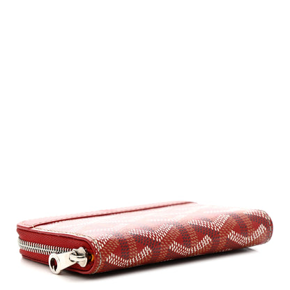Goyard Goyardine Compact Wallet Red 4 of 8