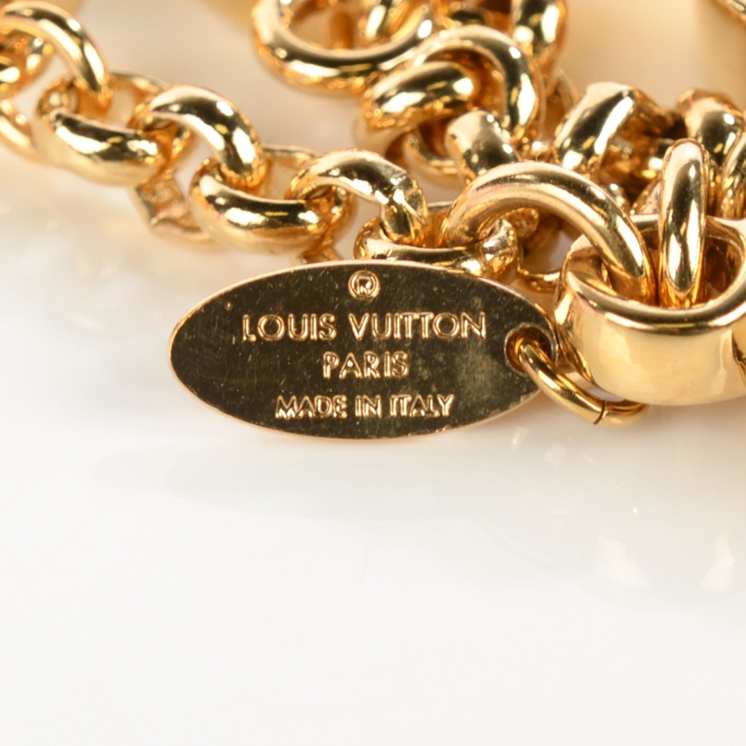 Louis Vuitton Fleur De Monogram Bag Charm Dore 6 of 6