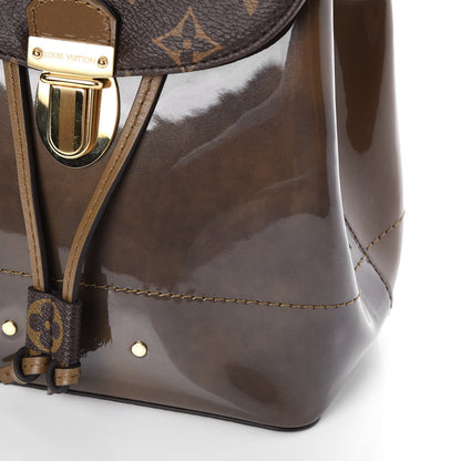 Louis Vuitton Patent Monogram Hot Springs Backpack Vert Bronze 9 of 9