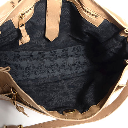 Proenza Schouler Lambskin PS1 Large Satchel Stone 10 of 15