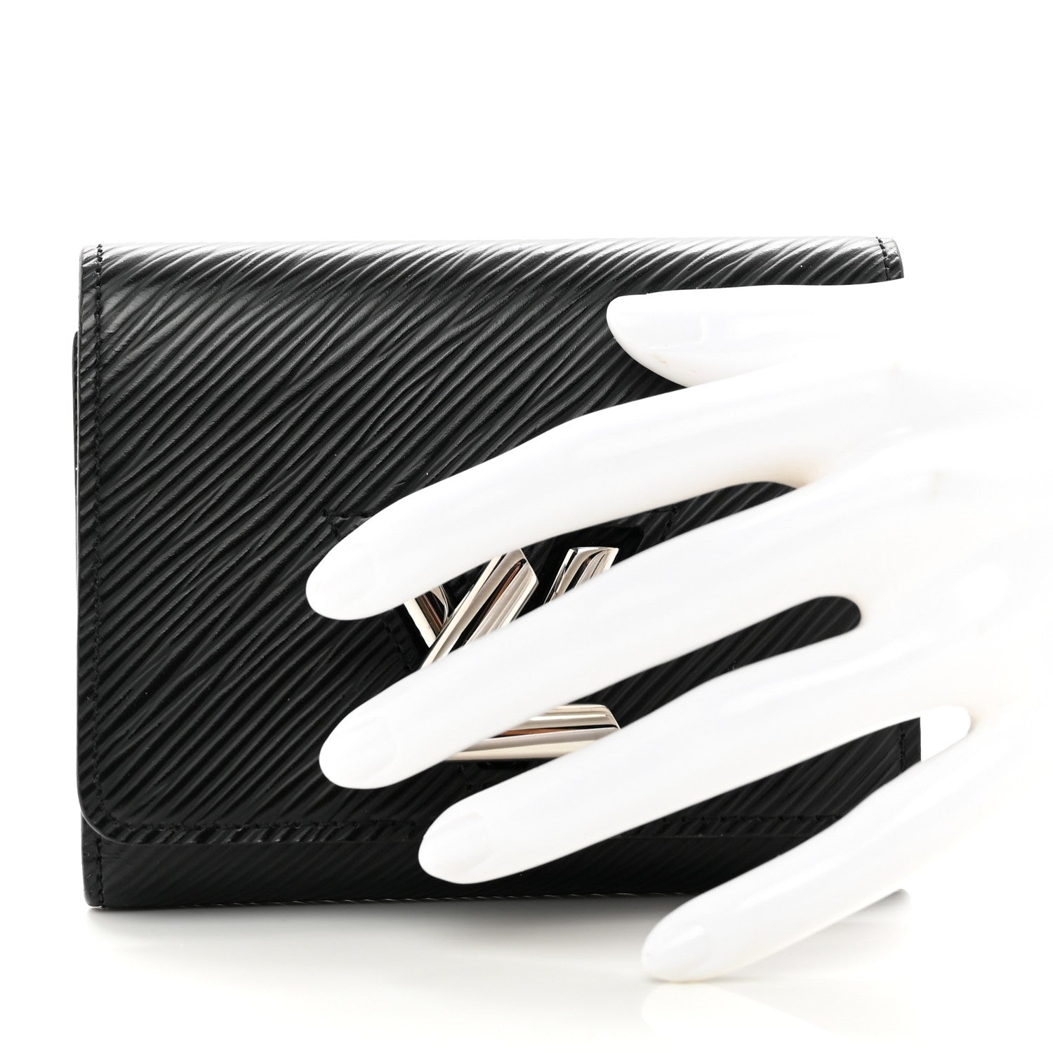 Louis Vuitton Epi Twist XS Wallet Black 2 of 7