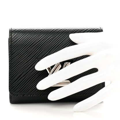 Louis Vuitton Epi Twist XS Wallet Black 2 of 7