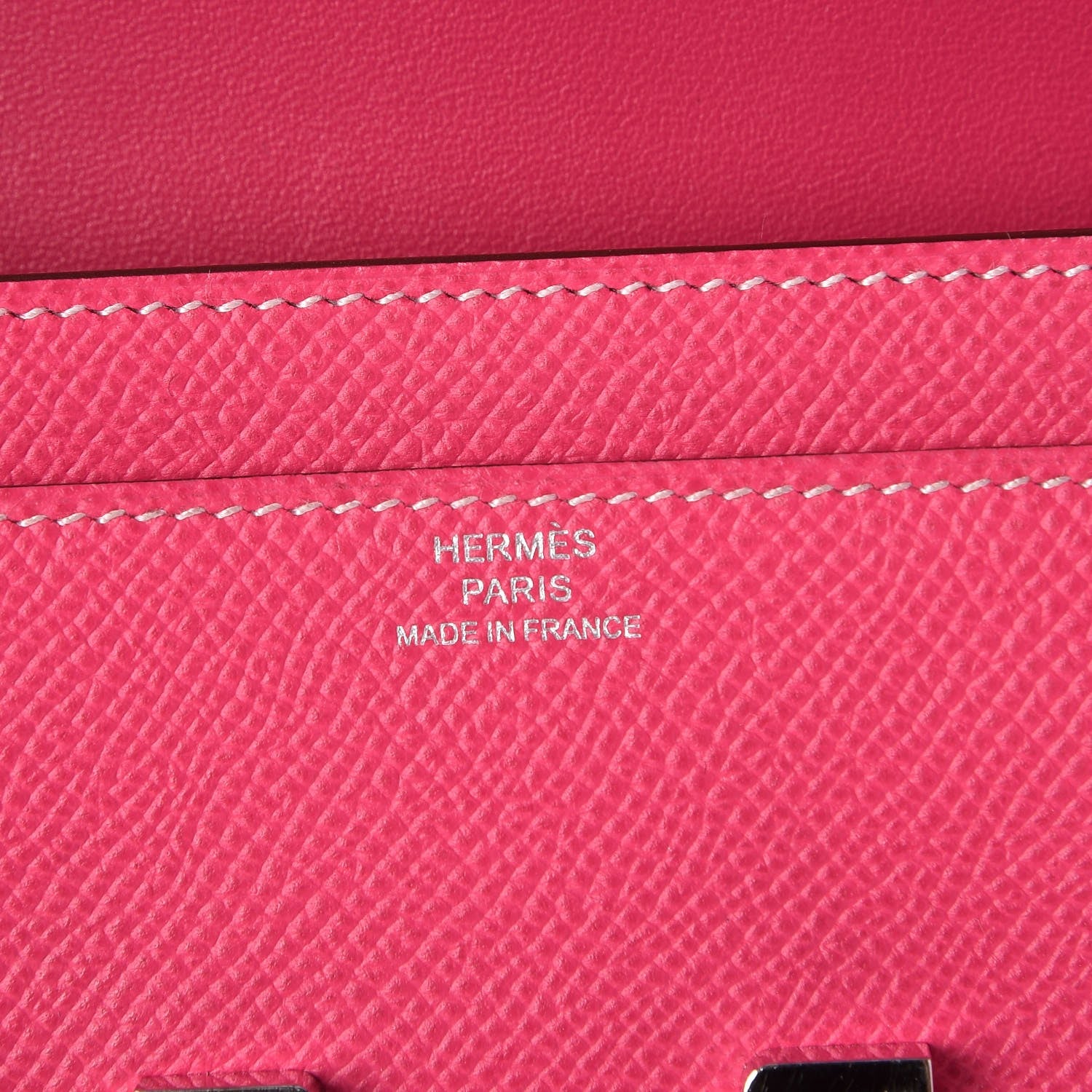 Hermes Epsom Constance Long Wallet Rose Tyrien 6 of 7