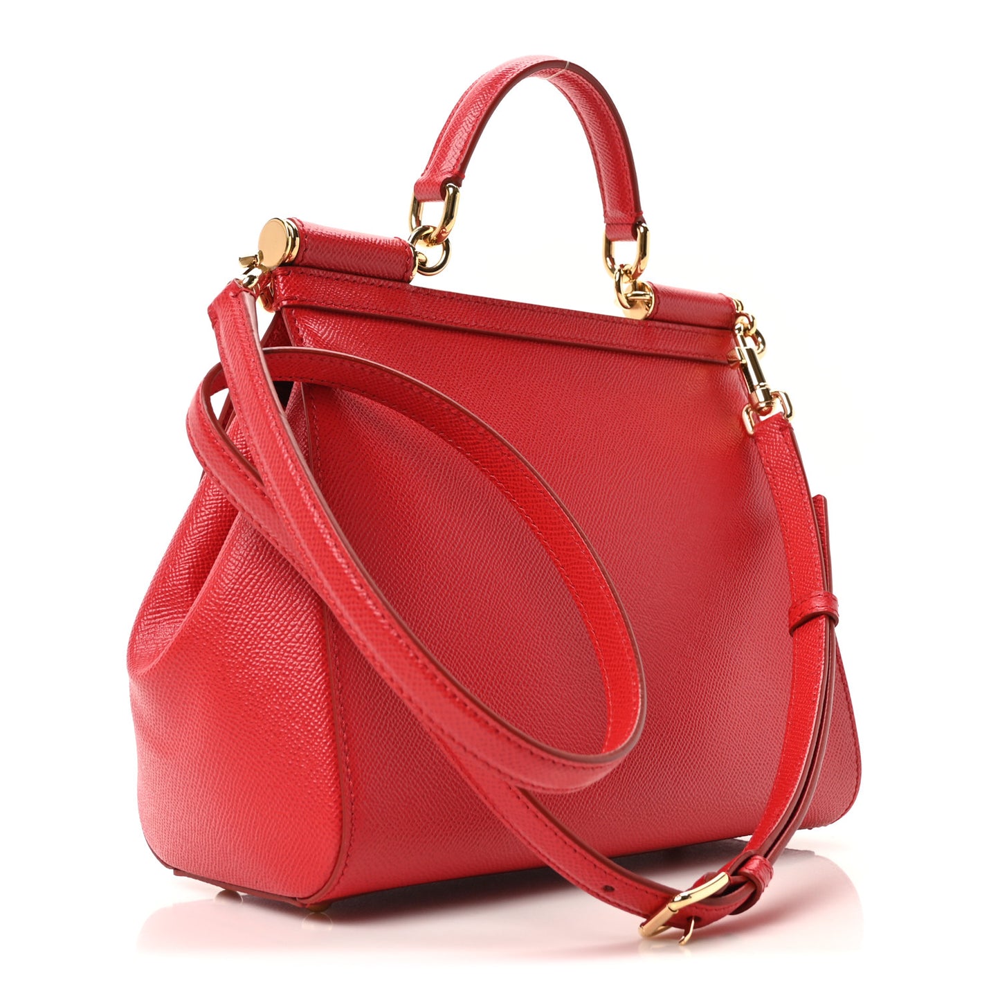 Dauphine Medium Miss Sicily Satchel Rosso