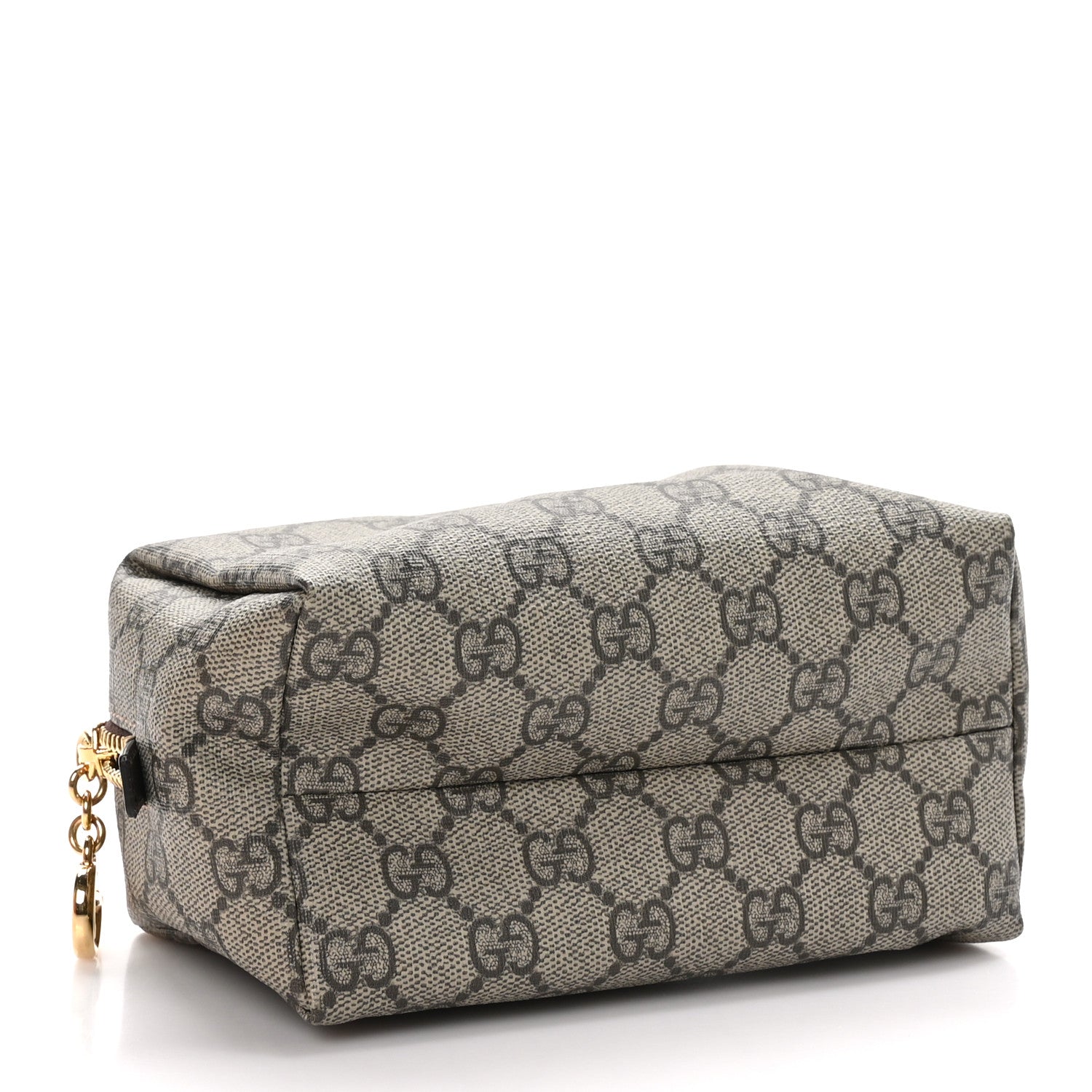 Gucci Soft GG Supreme Monogram Calfskin Medium Ophidia Cosmetic Case Beige Ebony New Acero 5 of 11