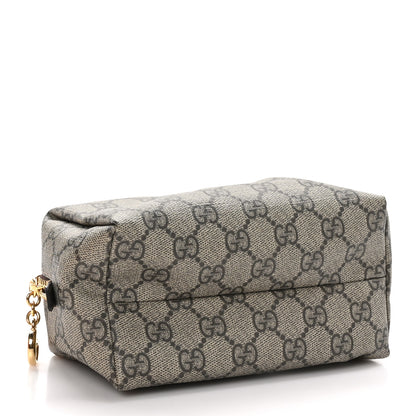 Gucci Soft GG Supreme Monogram Calfskin Medium Ophidia Cosmetic Case Beige Ebony New Acero 5 of 11