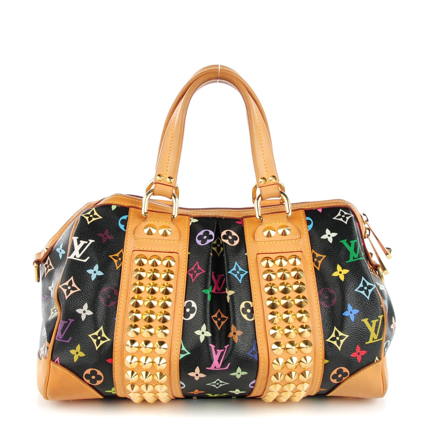 Louis Vuitton Monogram Multicolor Courtney MM Black 1 of 11