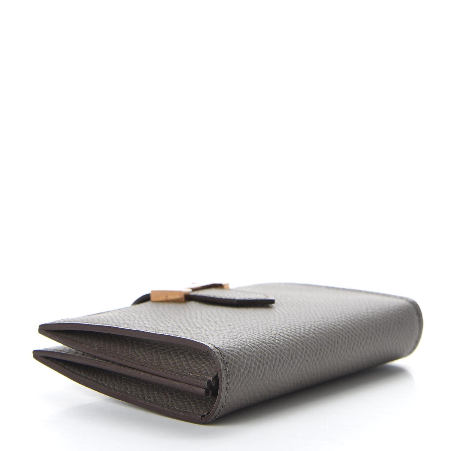 Hermes Epsom Bearn Card Holder Wallet Etain 4 of 8