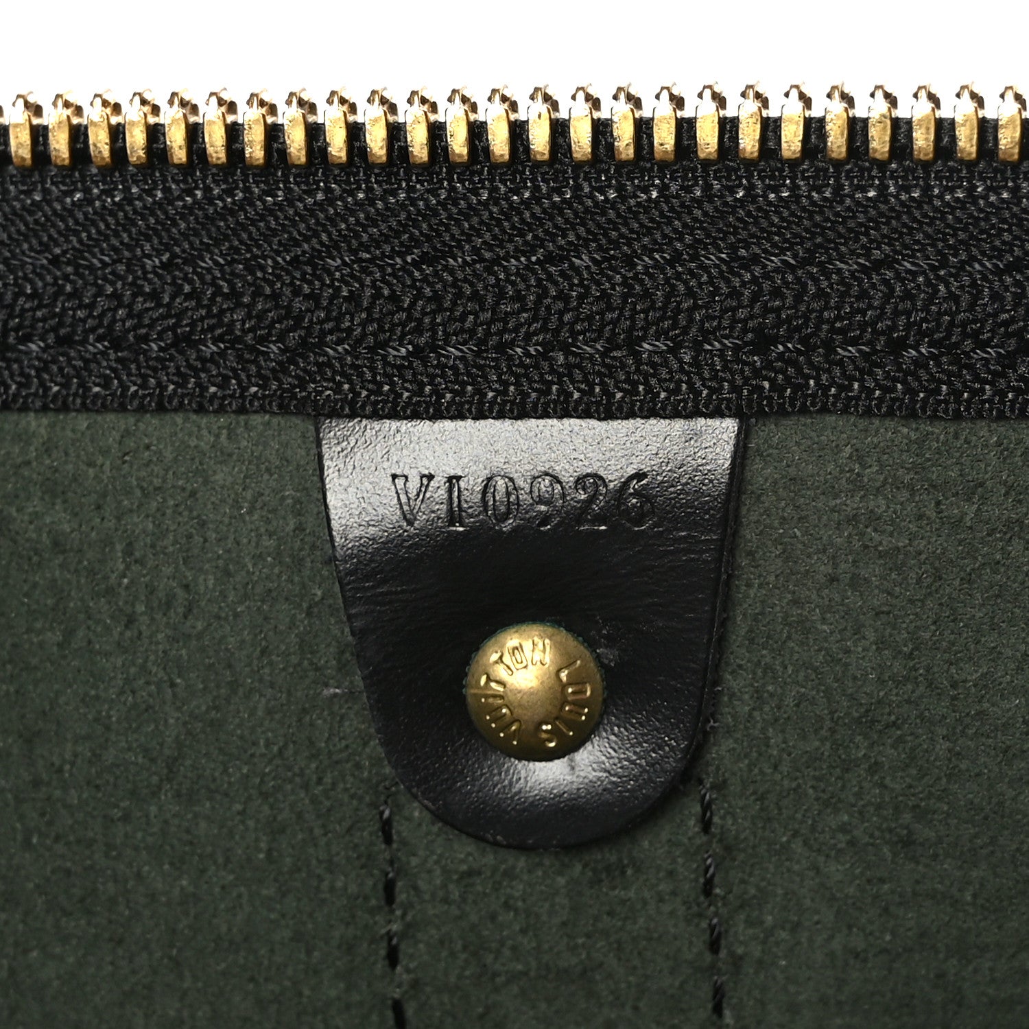 Louis Vuitton Epi Keepall 50 Black 7 of 11