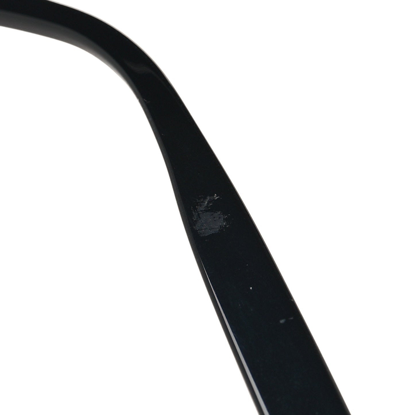 Acetate Strass Square Sunglasses 5422-B-A Black White
