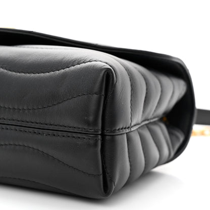 Louis Vuitton Calfskin LV New Wave Chain Bag Black 10 of 11