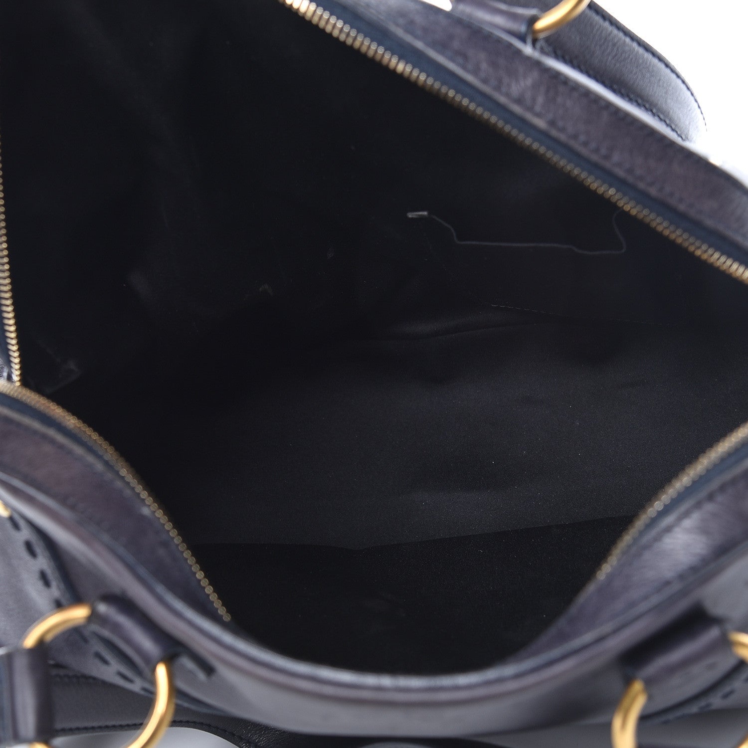 Saint Laurent Calfskin Large Muse Navy Blue 5 of 26