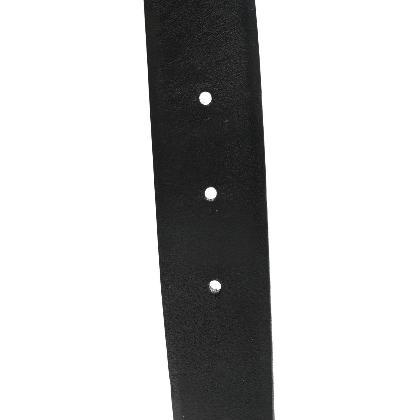 Calfskin Crystal Metal Quilted CC Belt 80 32 Black
