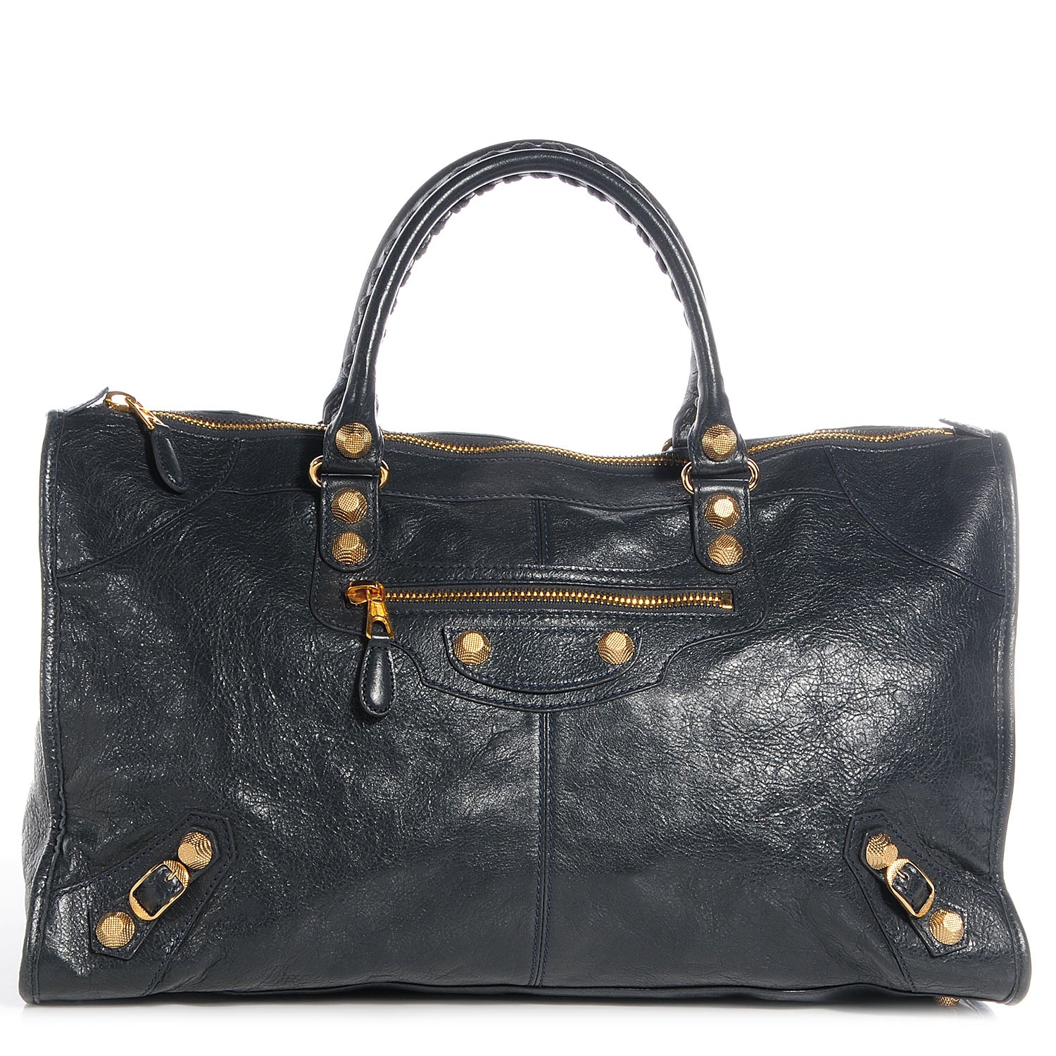 Balenciaga Agneau Giant 12 Gold Hardware Work Anthracite 1 of 12