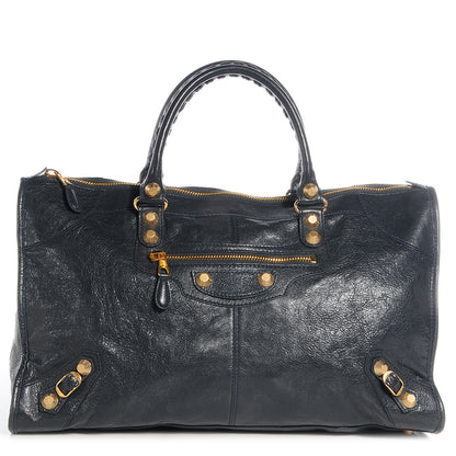 Balenciaga Agneau Giant 12 Gold Hardware Work Anthracite 1 of 12