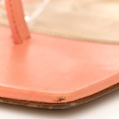 Bottega Veneta Lambskin Stretch Multi Strap 90mm Sandals 41 Papaya 9 of 11