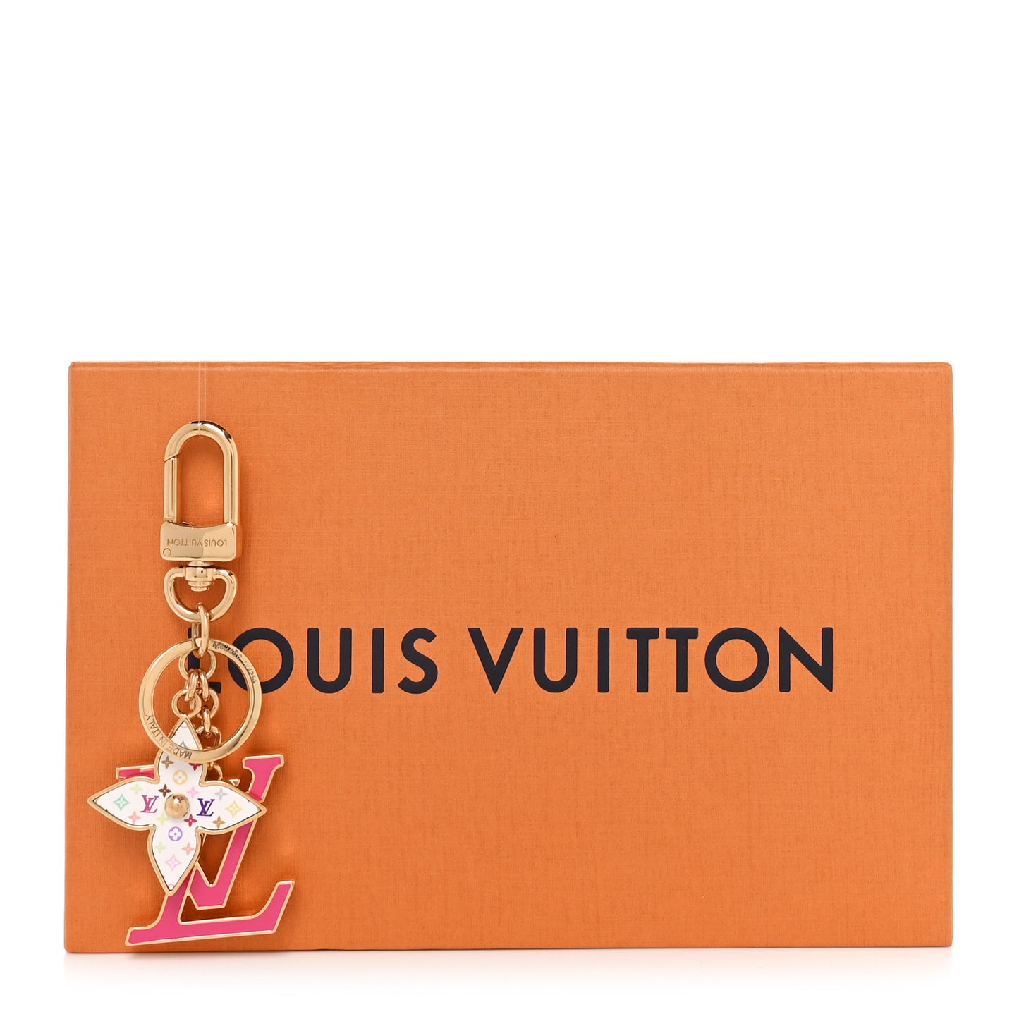LV X TM Iconic Bag Charm Key Holder Multicolor