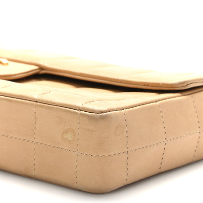 Chanel Lambskin East West Chocolate Bar Flap Beige 9 of 9