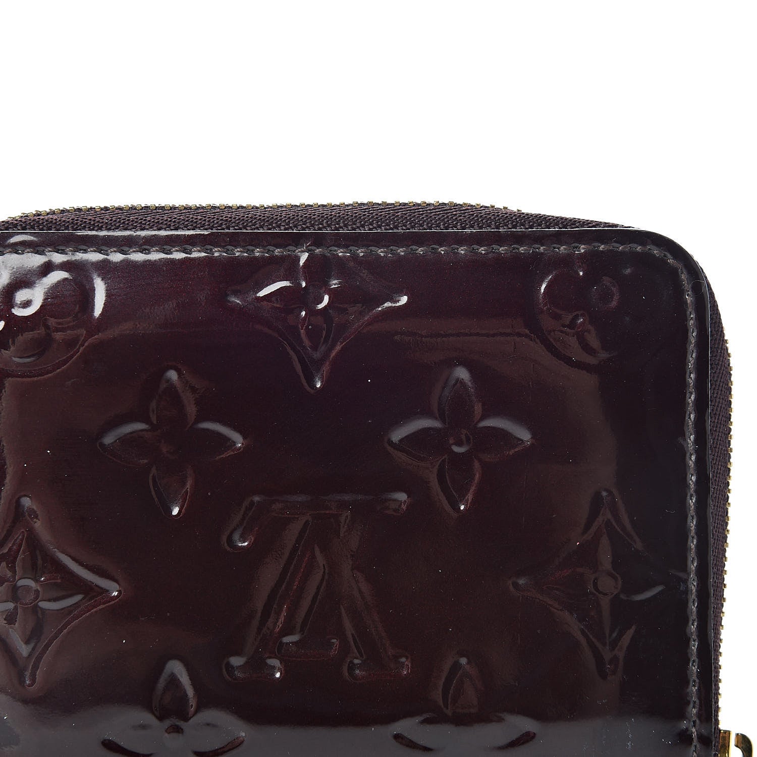 Louis Vuitton Vernis Zippy Coin Purse Wallet Amarante 9 of 9