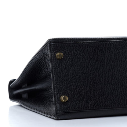 Hermes Ardennes Kelly Sellier 32 Black 11 of 13