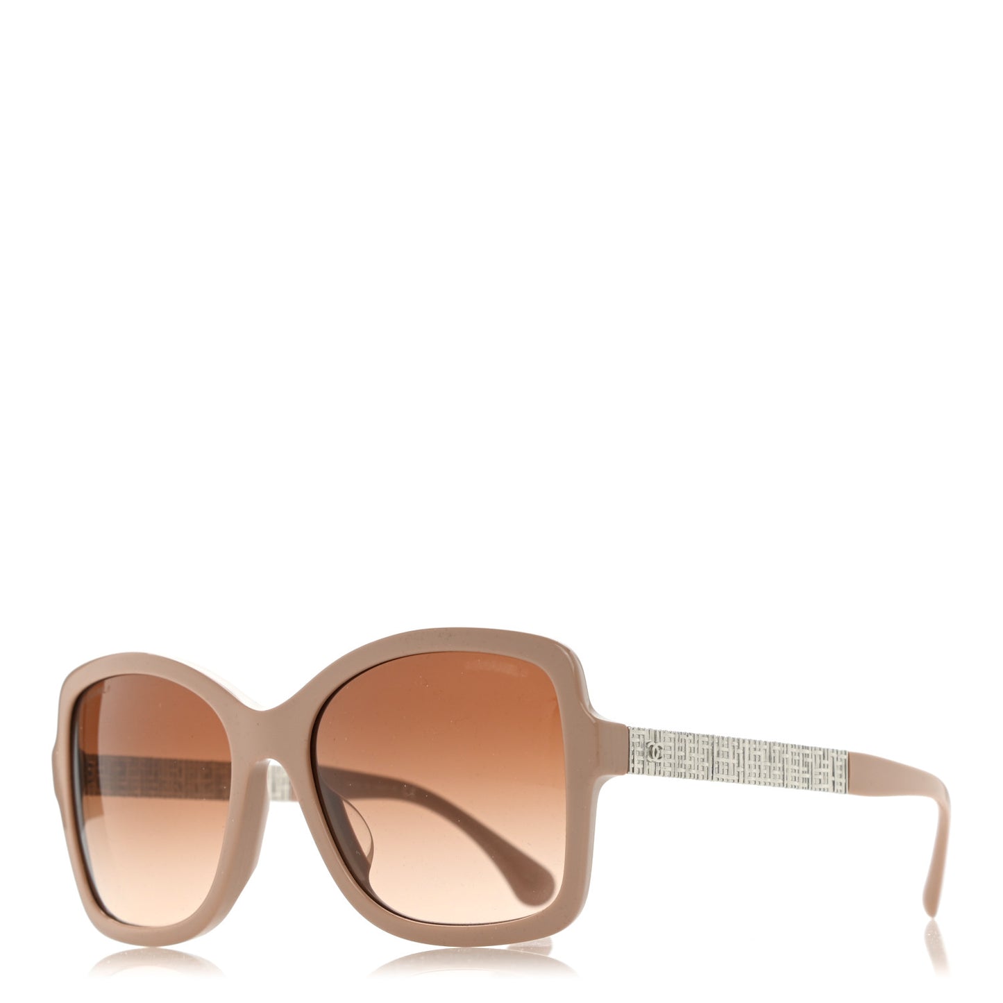 Square Winter Sunglasses 5383 Beige