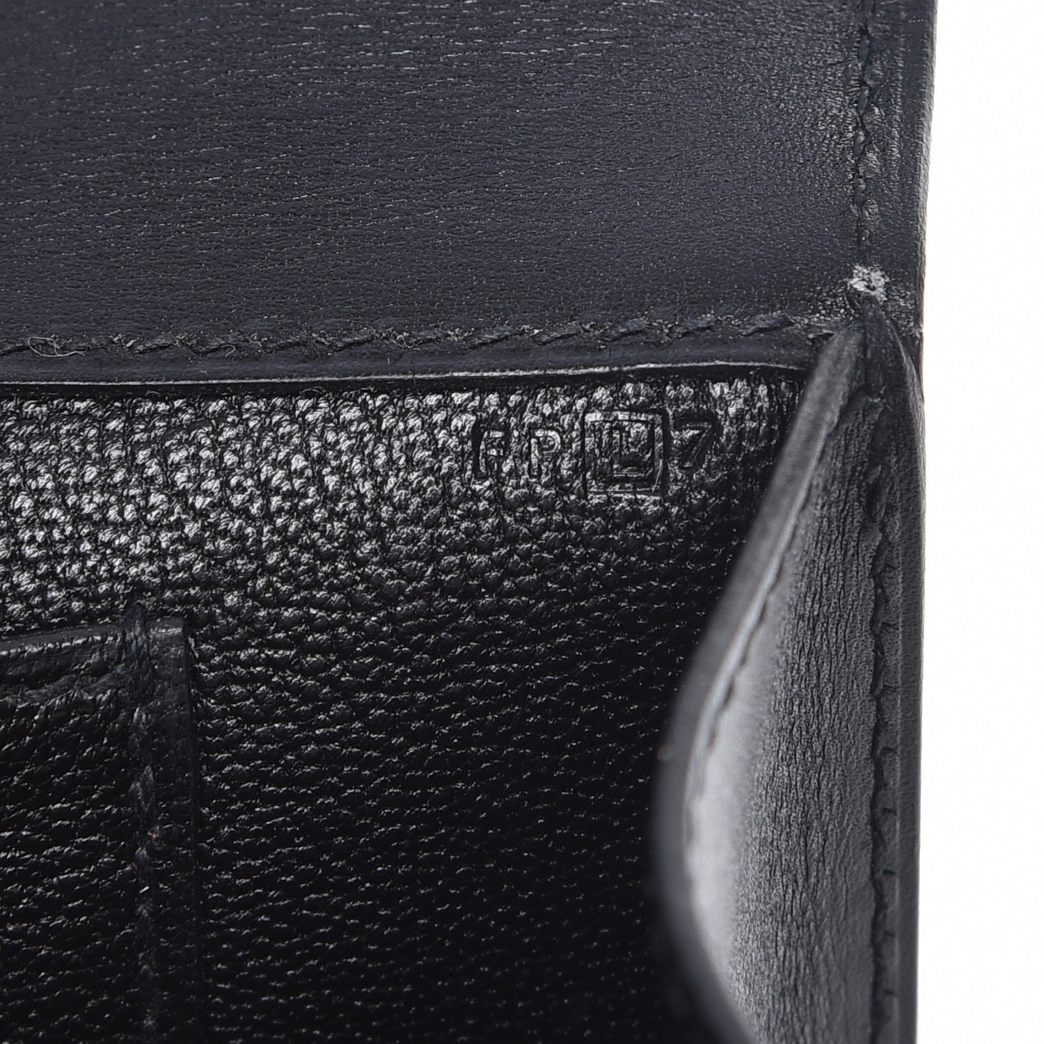 Hermes Tadelakt Medor 23 Clutch Black 7 of 8