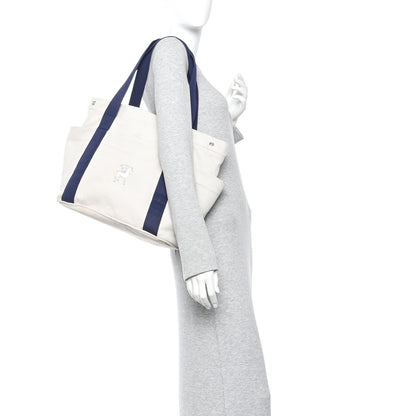 Hermes H Canvas Cabriole Nappy Bag Gris Perle 2 of 9