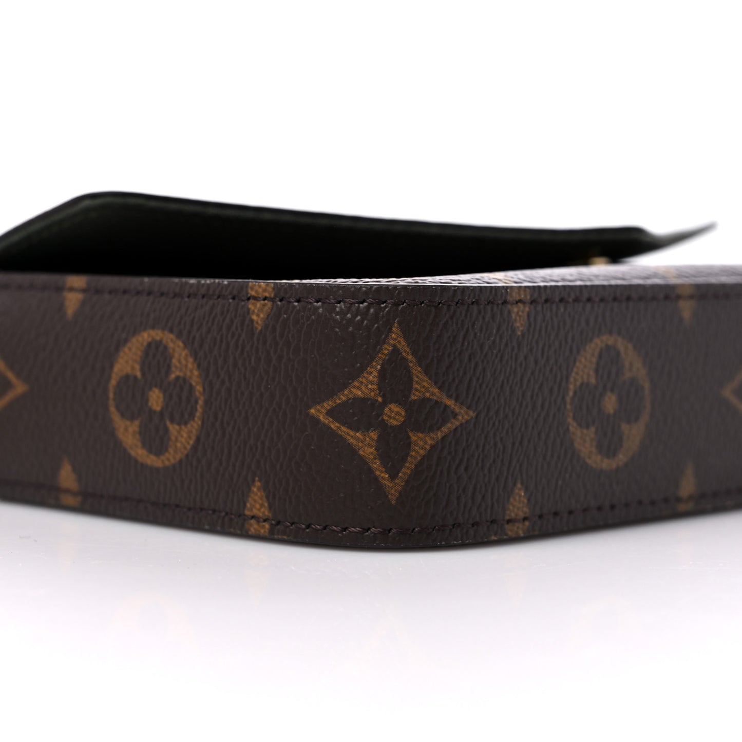 Monogram Felicie Strap & Go Kaki