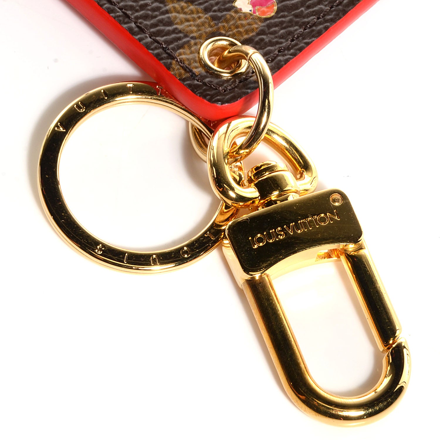 Louis Vuitton Monogram Illustre Groom Bag Charm 5 of 7
