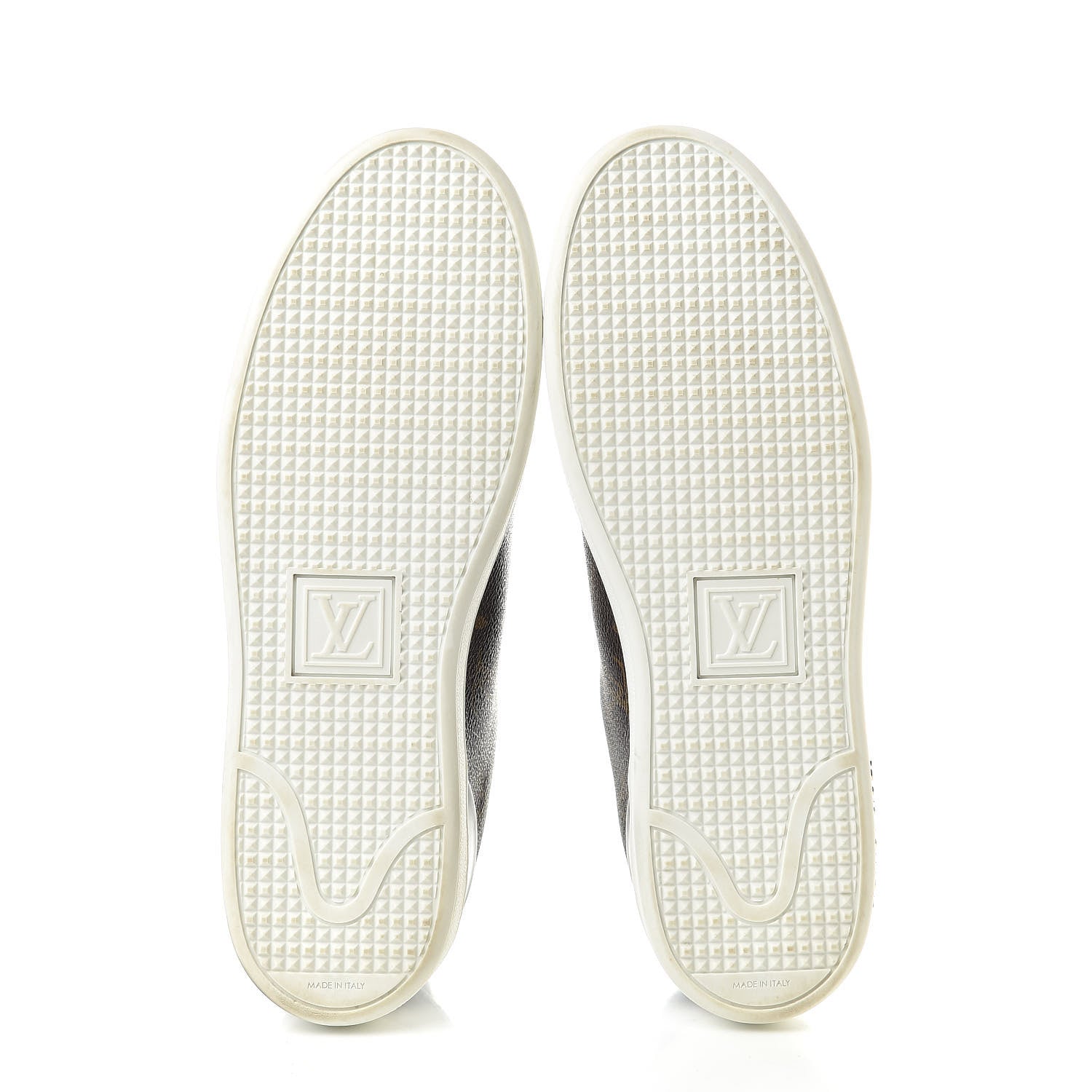 Louis Vuitton Patent Monogram Frontrow Sneakers 41 5 of 9