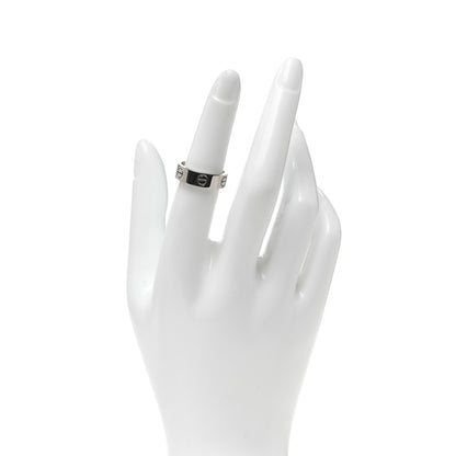 Cartier 18K White Gold 5.5mm LOVE Ring 52 6 2 of 4