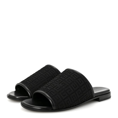 Givenchy Jacquard 4G Logo Mule Slide Sandals 36.5 Black 4 of 10