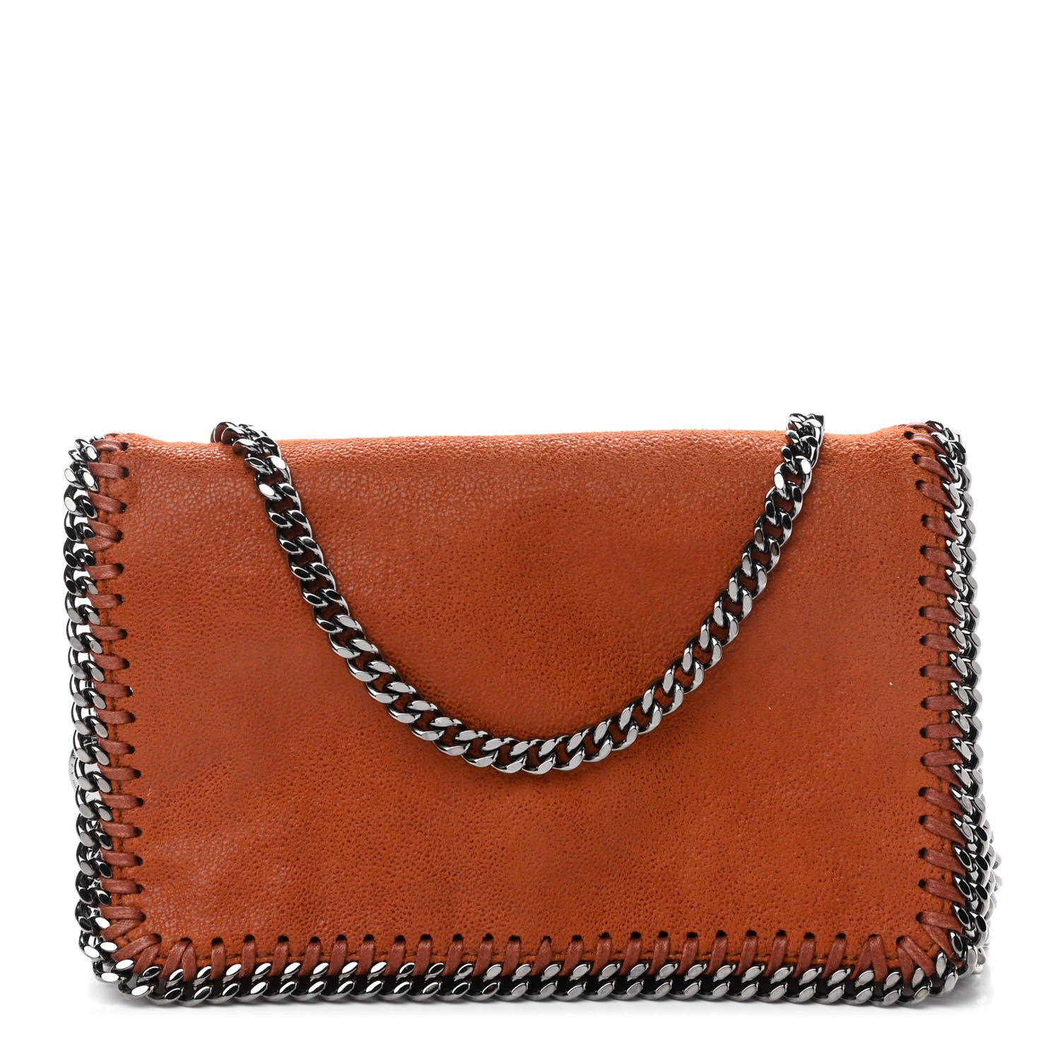 Stella McCartney Shaggy Deer Falabella Crossbody Bag Orange 1 of 9