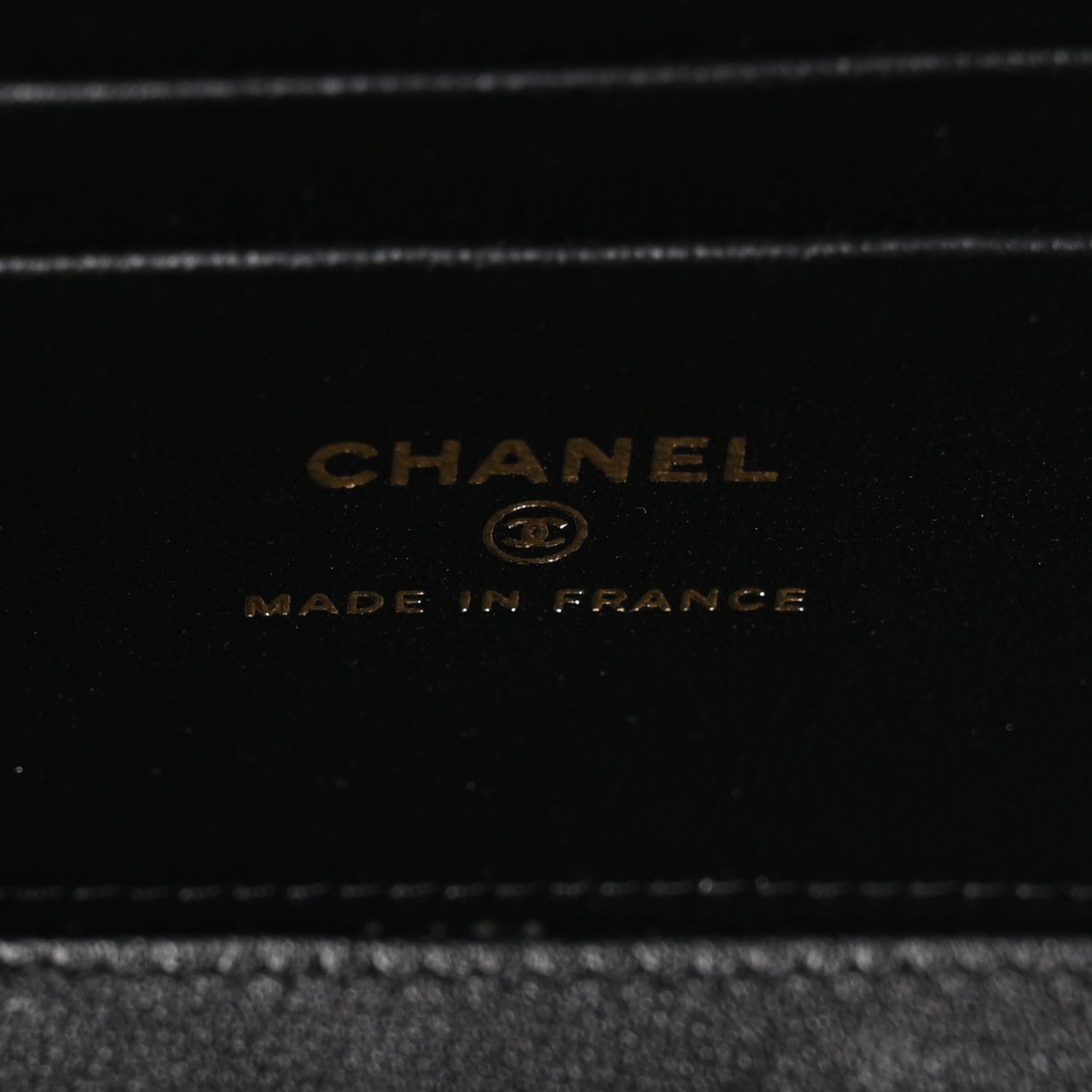 Chanel Lambskin Quilted Small Top Handle Vanity Case With Chain Black 5 of 11
