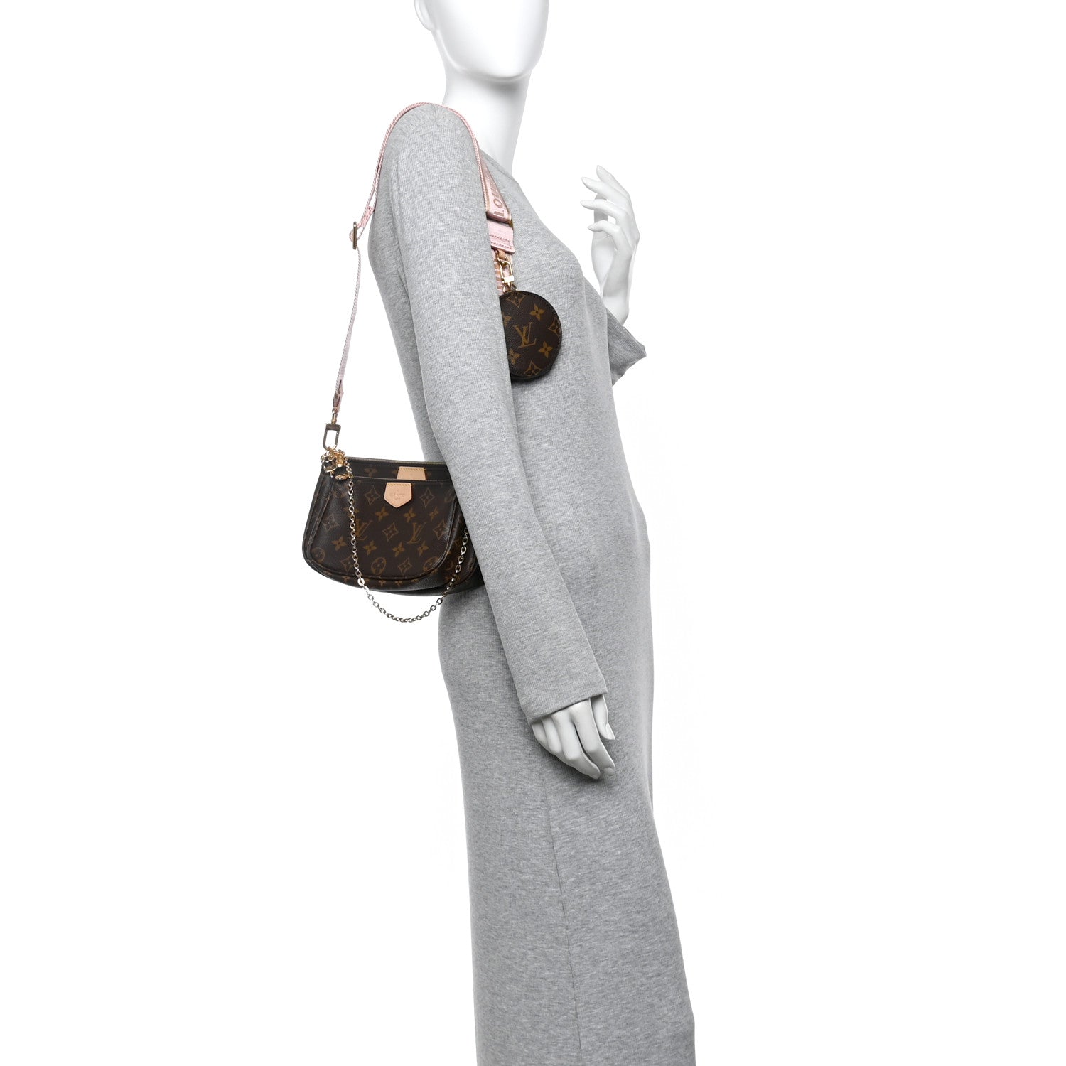 Louis Vuitton Monogram Multi Pochette Accessories Rose Clair 2 of 10