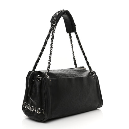 Chanel Caviar Diagonal Ligne Tote Black 3 of 13