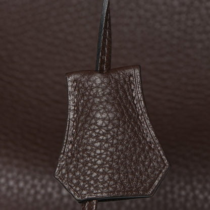 Hermes Togo Birkin 40 Chocolate 9 of 29
