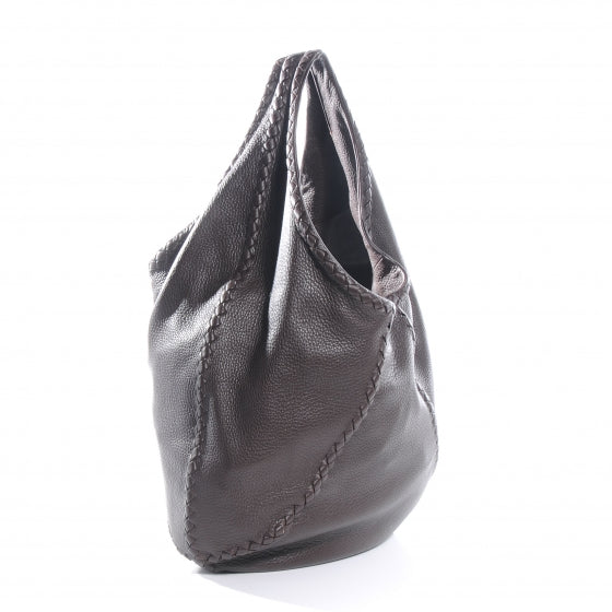 Bottega Veneta Cervo Deerskin Hobo Ebano 4 of 8