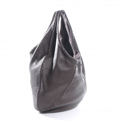 Bottega Veneta Cervo Deerskin Hobo Ebano 4 of 8