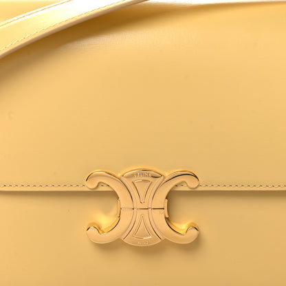 Celine Shiny Calfskin Medium Triomphe Pollen 9 of 11