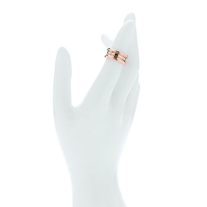 Bulgari 18K Rose Gold B.Zero1 Three-Band Ring 48 4.5 2 of 7