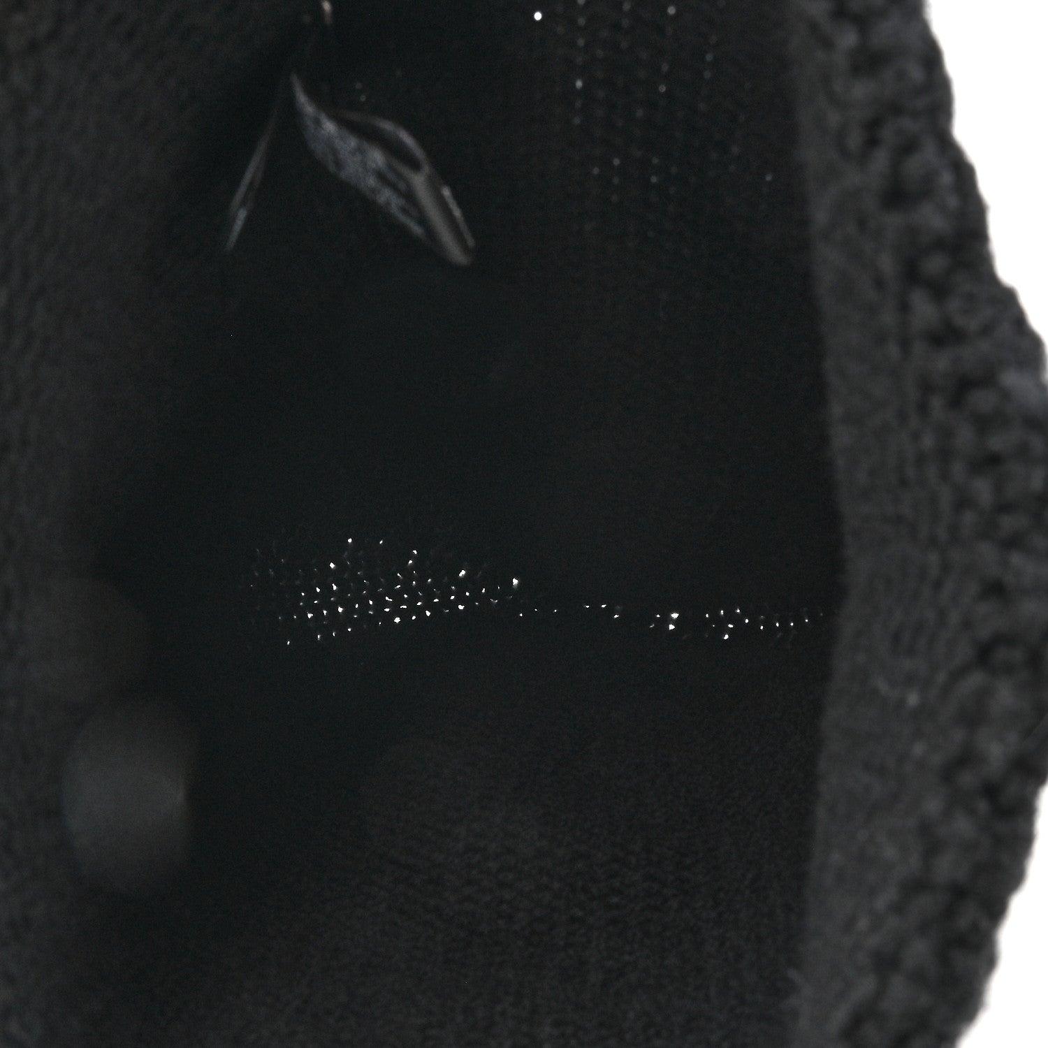 Chanel Cashmere Wool Silk CC Beanie Hat Black Light Beige 4 of 5