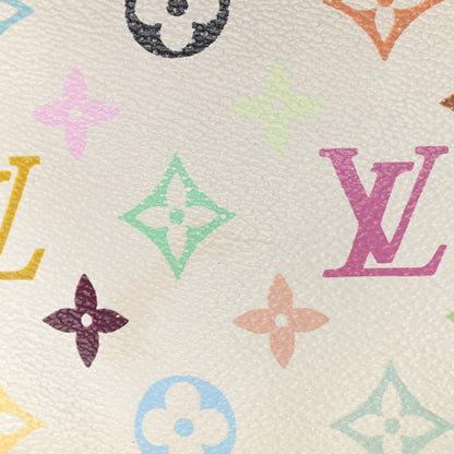 Louis Vuitton Monogram Multicolor Pochette Accessories White 13 of 14