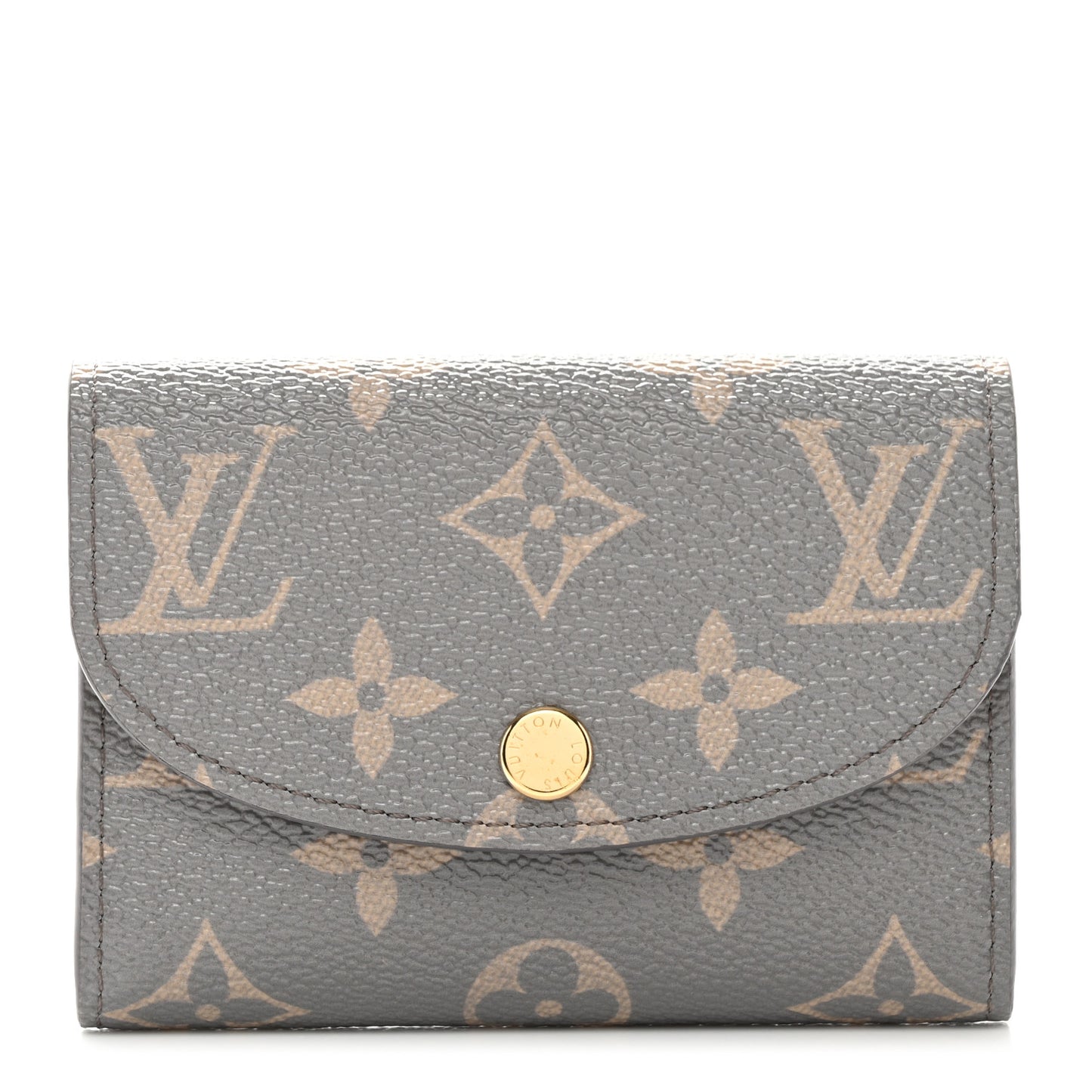 Monogram Rosalie Coin Purse Trianon Gray