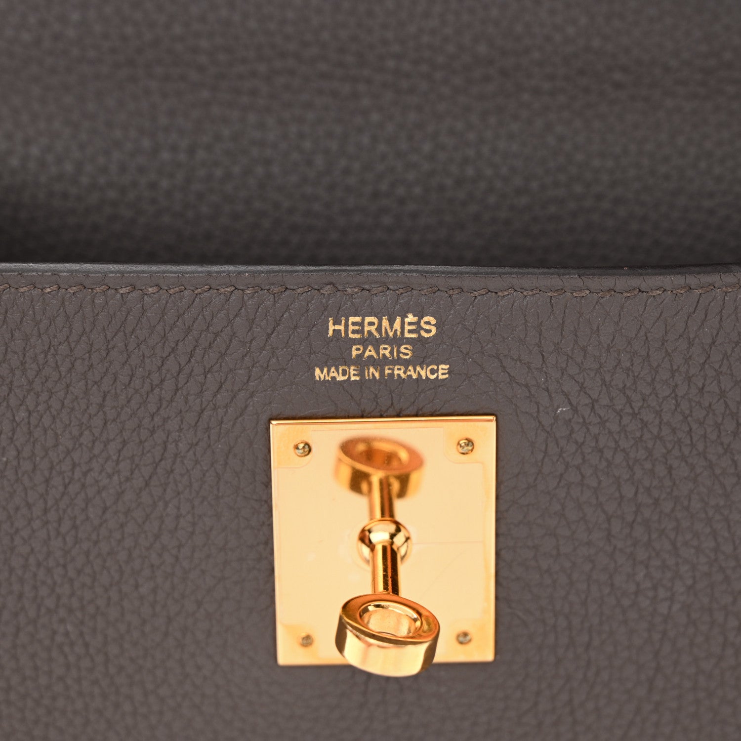 Hermes Togo Kelly Retourne 28 Etain 6 of 11