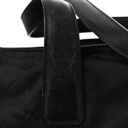 Chanel Nylon Large Travel Tote Black 14 of 14