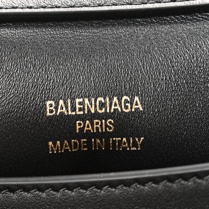 Balenciaga Natural Smooth Calfskin Mini Rodeo Top Handle Handbag Black 7 of 13